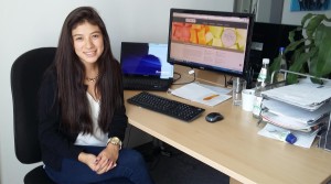 Camila aus Ecuador im Auslandspraktikum