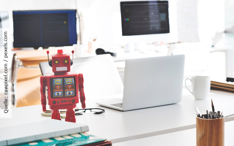 Chatbots_Roboter und Computer